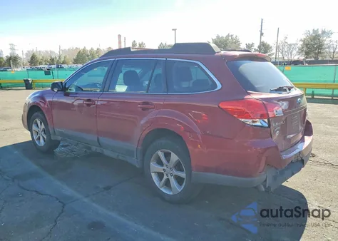 2014 Subaru Outback 2.5I z USA, uszkodzony, nr VIN 4S4BRCAC2E3305140